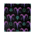 Goat Skulls and Pentacles Bandana