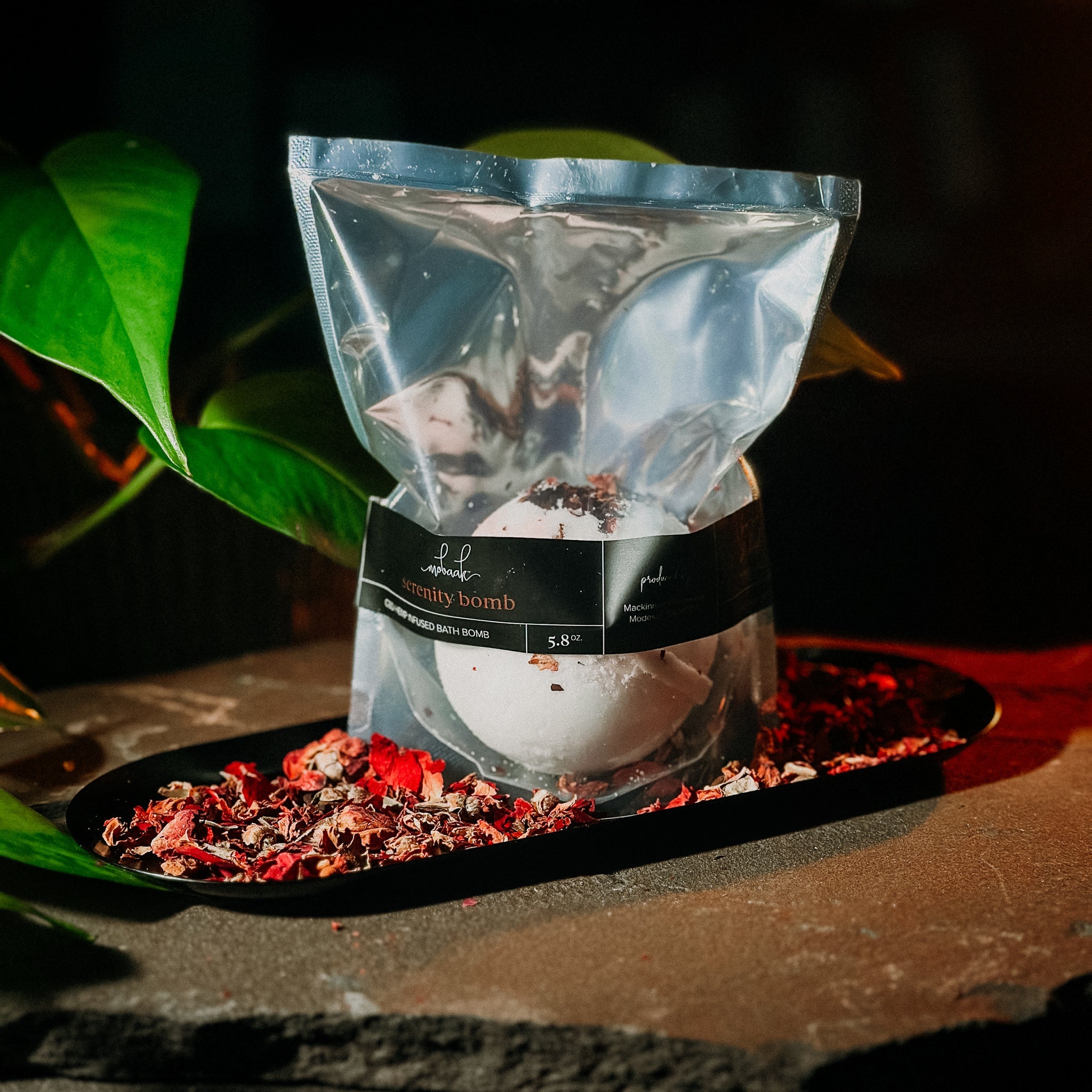 Serenity - Hemp Infused Bath Bomb