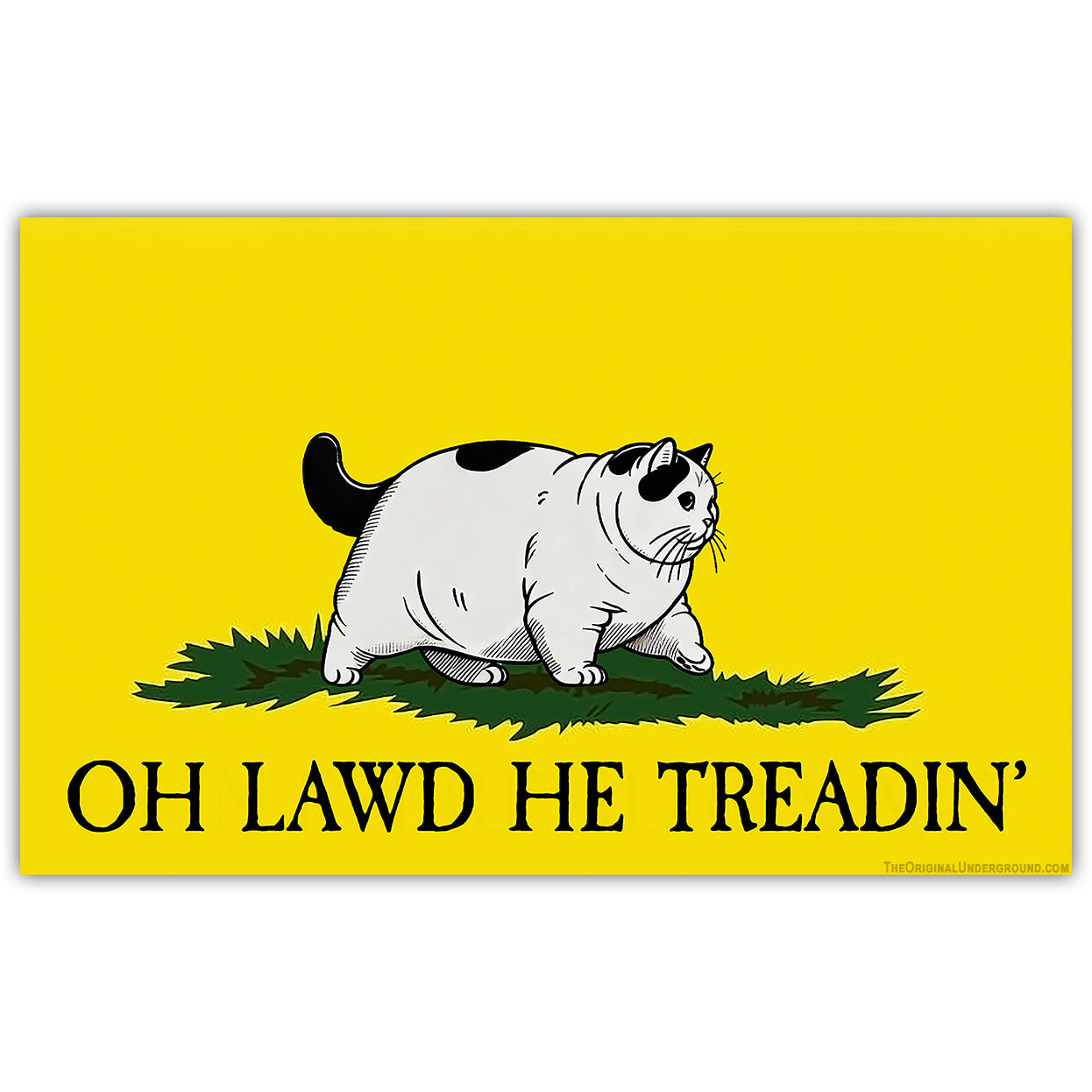 Oh Lawd He Treadin' Car Magnet