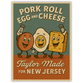 Pork Roll Egg and Cheese Taylor Made Car Magnet